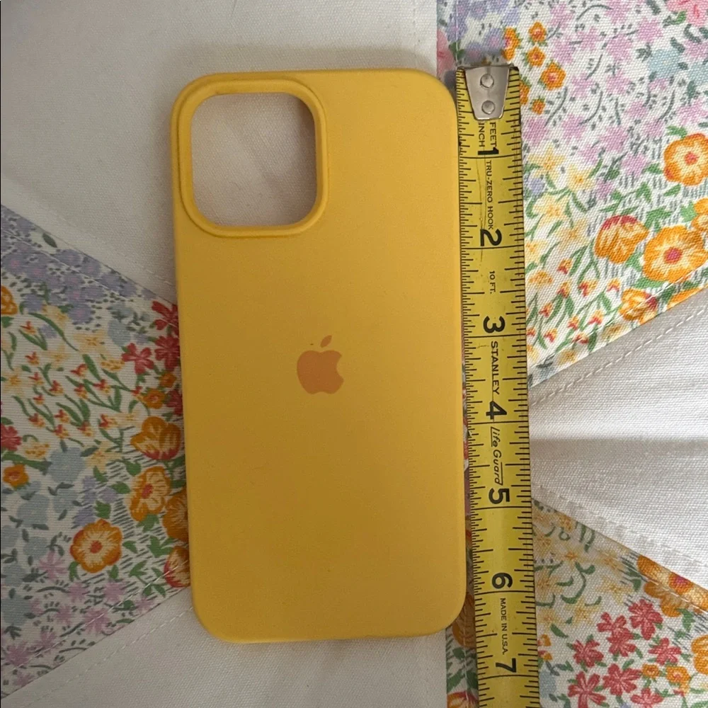 Apple Bright Yellow iPhone Case for iPhone 13 Pro Max